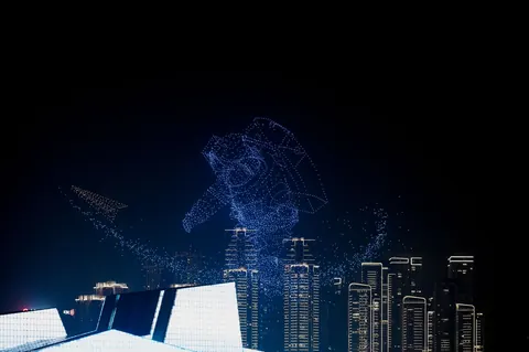 Un drone quasi invisible grâce à la persistance rétinienne